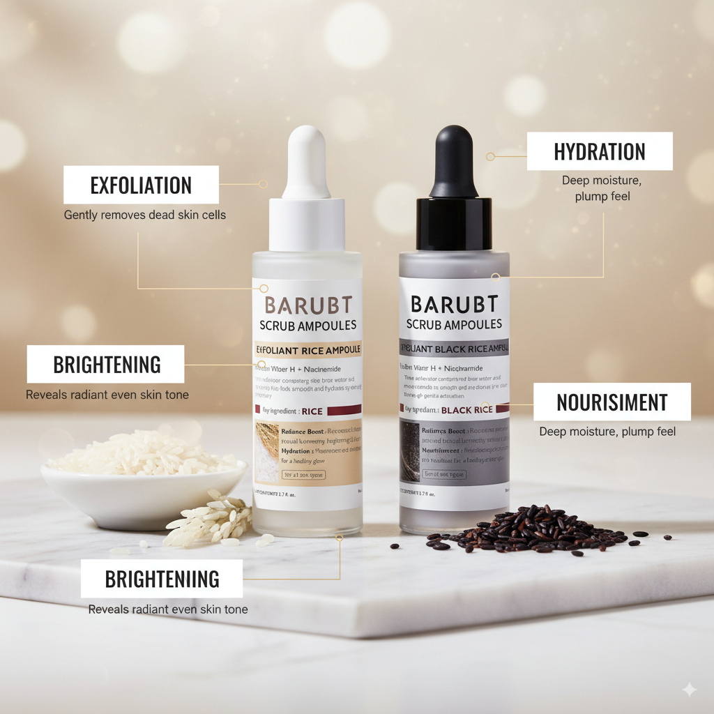 Barubt Beauty Peel Shot Exfoliant Rice Ampoule™