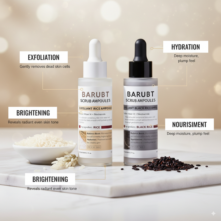 Barubt Beauty Peel Shot Exfoliant Rice Ampoule™
